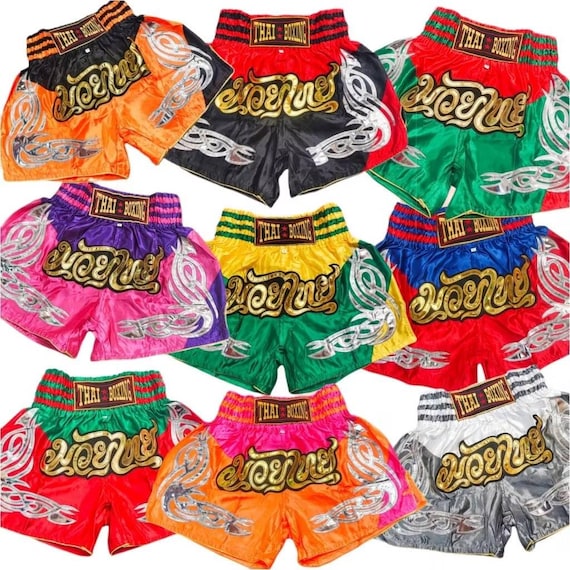 THAIBOXING  Kranok Muay Thai and Kick boxing shorts.