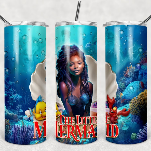 Little Mermaid Tumbler Wrap