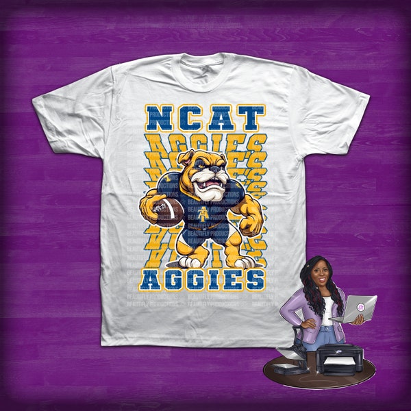 NC A&T Football Mascot Design