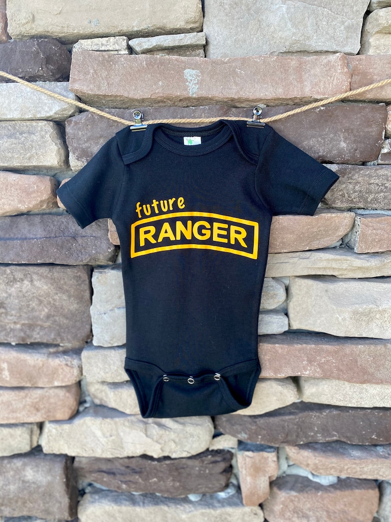Army Ranger Baby Onesie Future Ranger Etsy