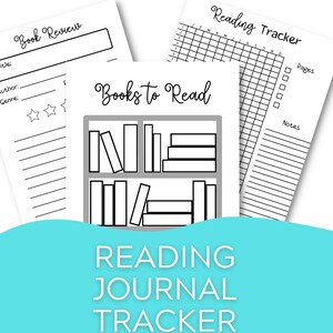 Printable Reading Journal Tracker