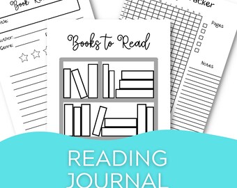 Printable Reading Journal Tracker