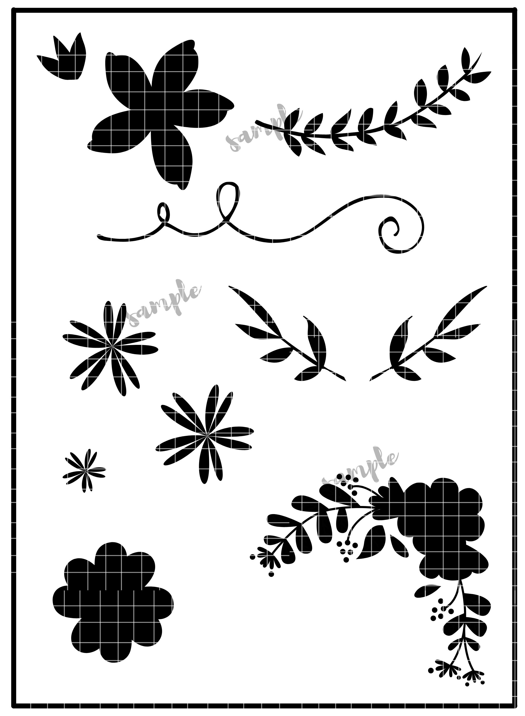 Bullet Journal Templates - SVG PNG JPG Pdf - Crafting and Cutting - Etsy
