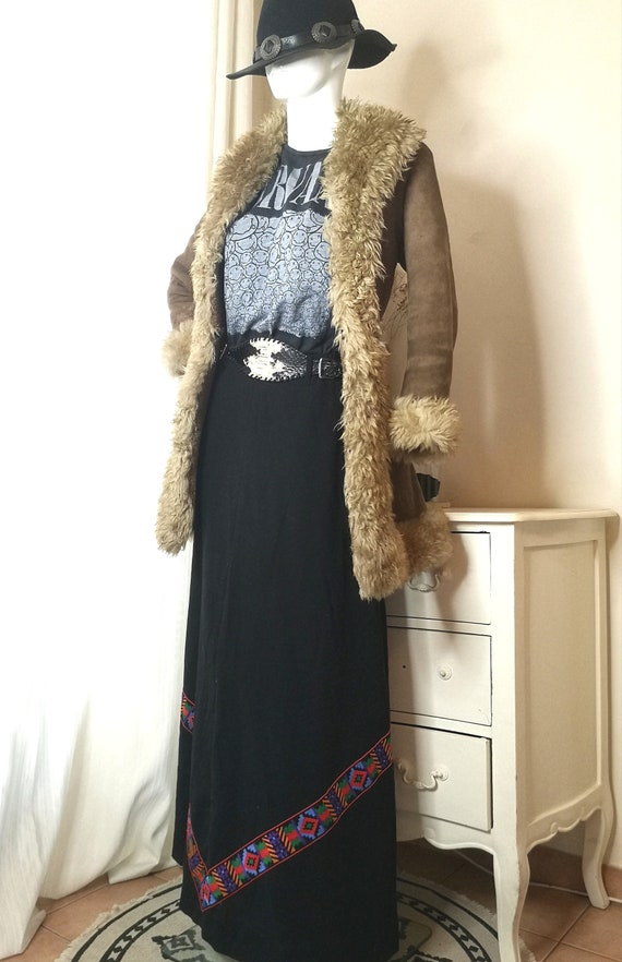Vintage maxi skirt