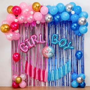 Gender Reveal Party Decoration Set