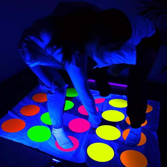 Glow Party Dance Floor/fluorescent Neon Cardstock/blacklight Party Floor/ neon Papper DIY 