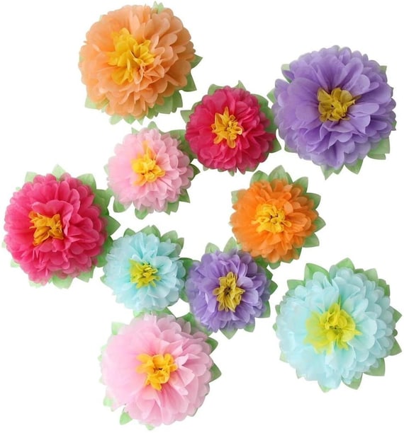Pompon 20 fiori di carta/ palline di fiori/ decorazione di nozze