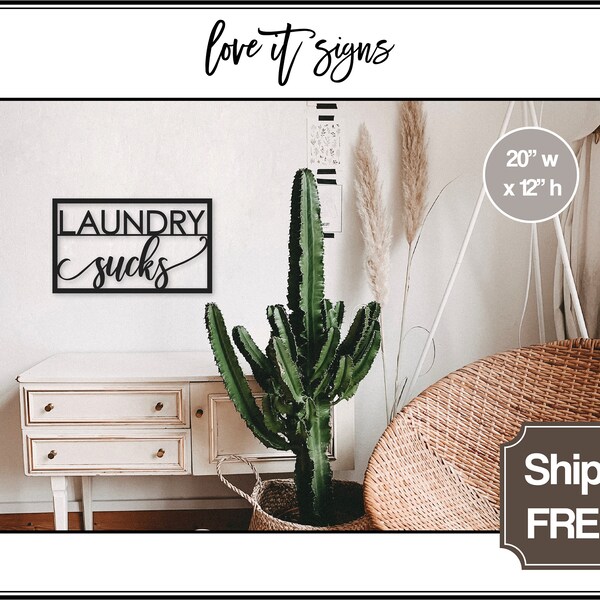 Laundry Room Metal Decor Etsy