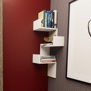 Corner Cabinet, Corner Shelf Furniture Decoration, Decorative Shelves, Home Decoration, Wall Decoration, Office Decoration, Bookcase.