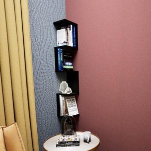Corner Cabinet, Furniture Decoration, Decorative Shelves, Home Decoration, Wall Decoration, Office Decoration, Bookcase, Wooden Shelves.