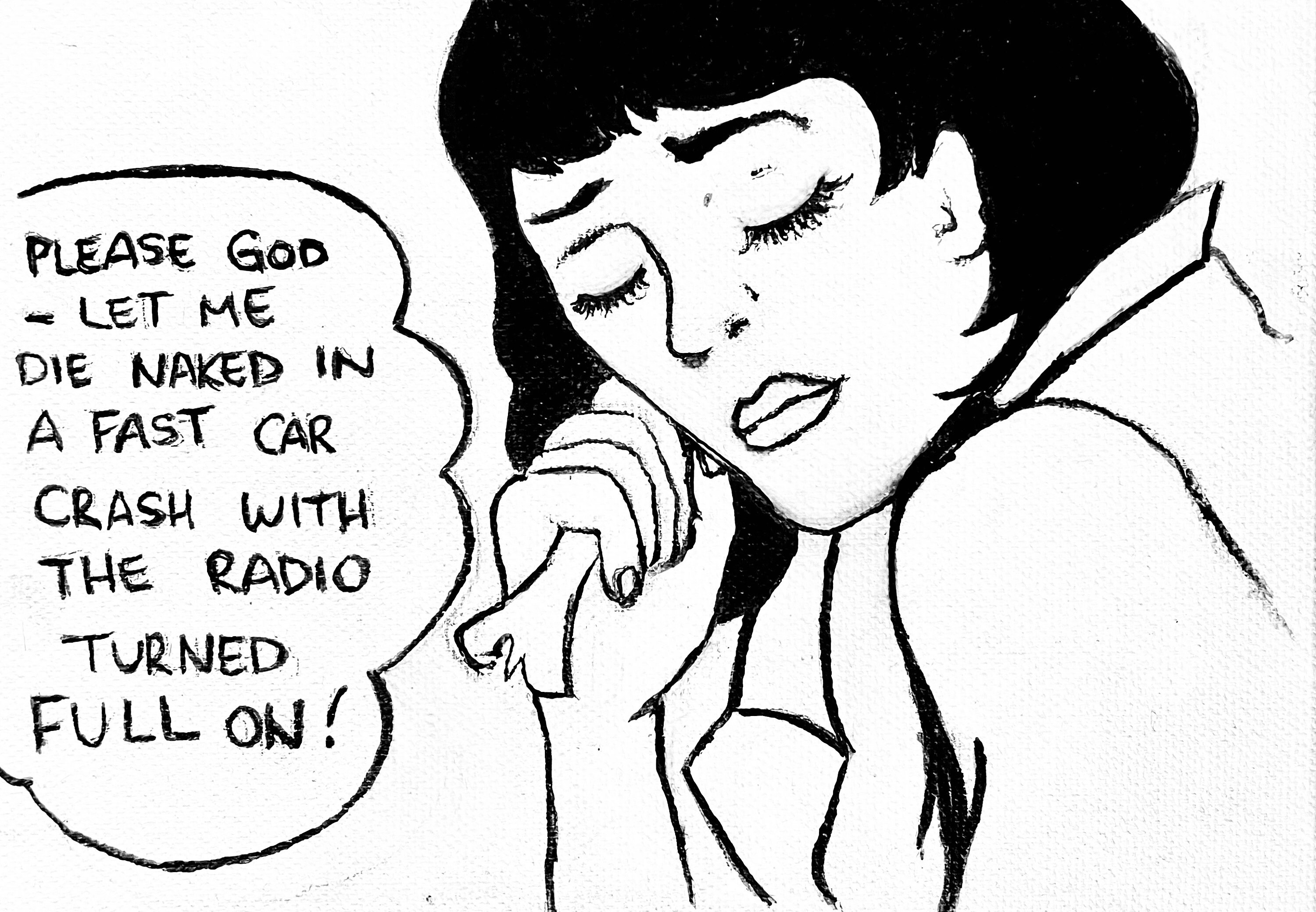Naked in a Fast Car