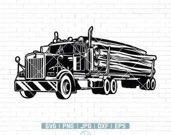 Free Free Log Truck Svg 448 SVG PNG EPS DXF File