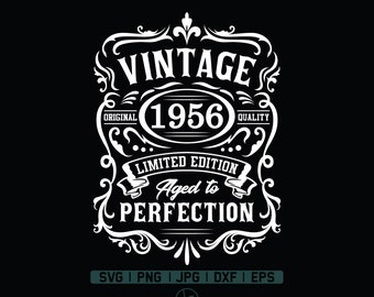 Download Vintage Birthday Svg Etsy