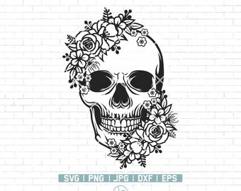 Free Free 179 Sunflower Sugar Skull Svg SVG PNG EPS DXF File