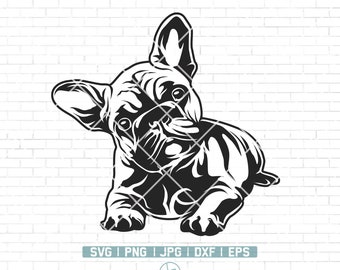 Download French Bulldog Svg Etsy