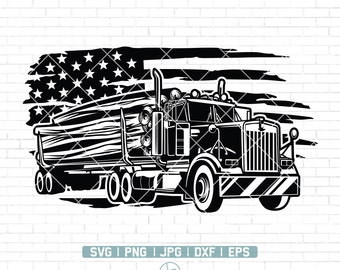Free Free Logging Truck Svg Free SVG PNG EPS DXF File