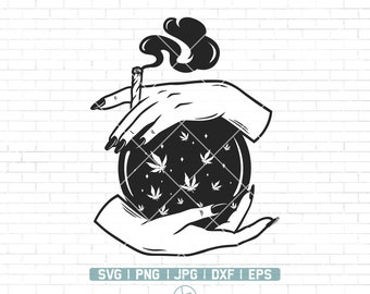 Free Free 306 Mermaid Smoking Weed Svg SVG PNG EPS DXF File
