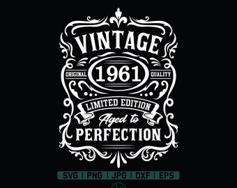 Download Vintage Birthday Svg Etsy