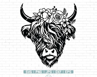 Download Highland Cow Svg Etsy