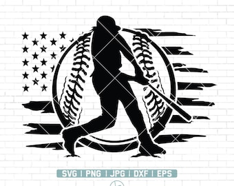US Softball SVG | Softball SVG | Softball Player Svg | Softball Clipart | Softball Cutfile | Softball Svg Cut Files for Cricut | Png Dxf Jpg