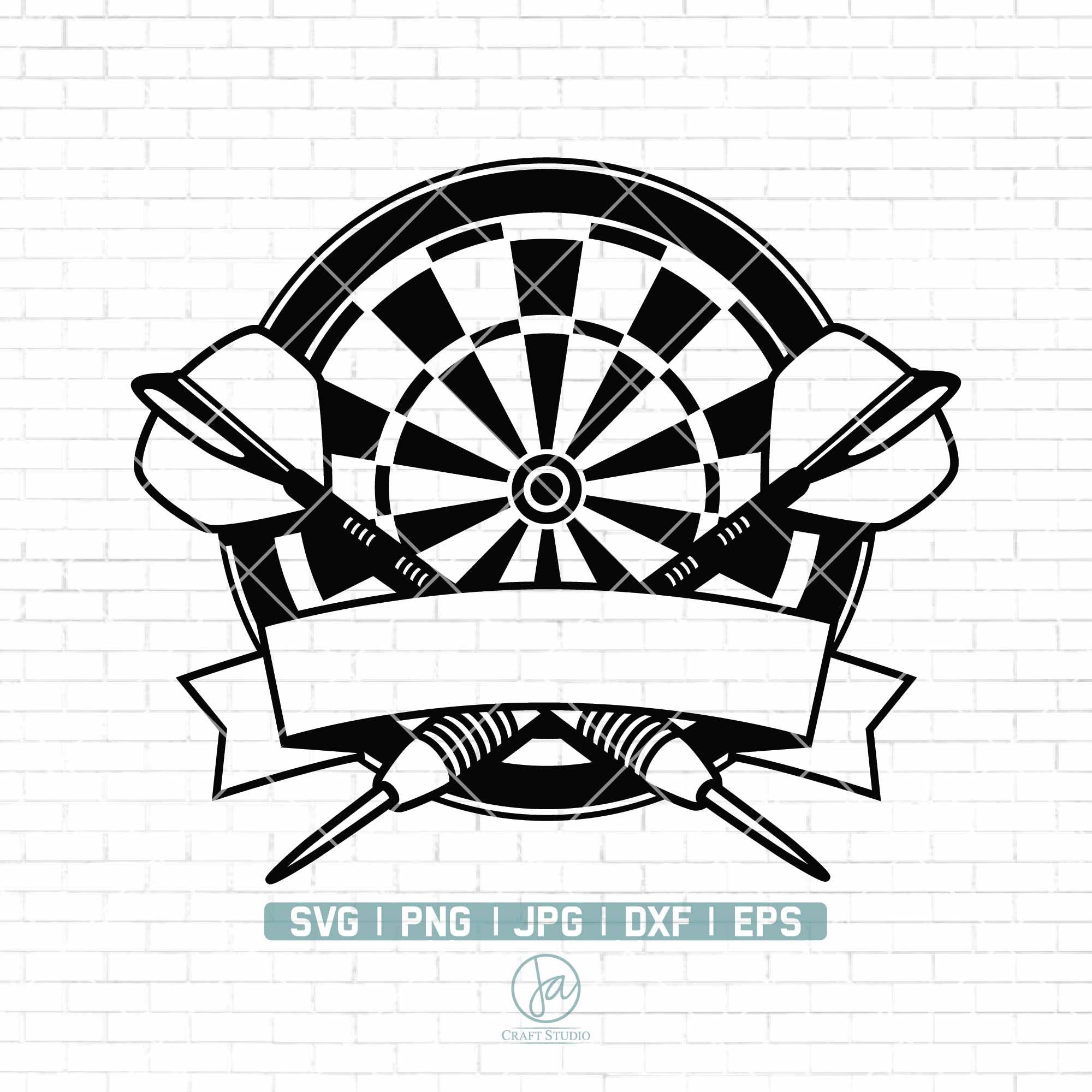 Darts Logo Svg Dartbord Svg Dart Game Svg Dart Svg Etsy Nederland | My ...