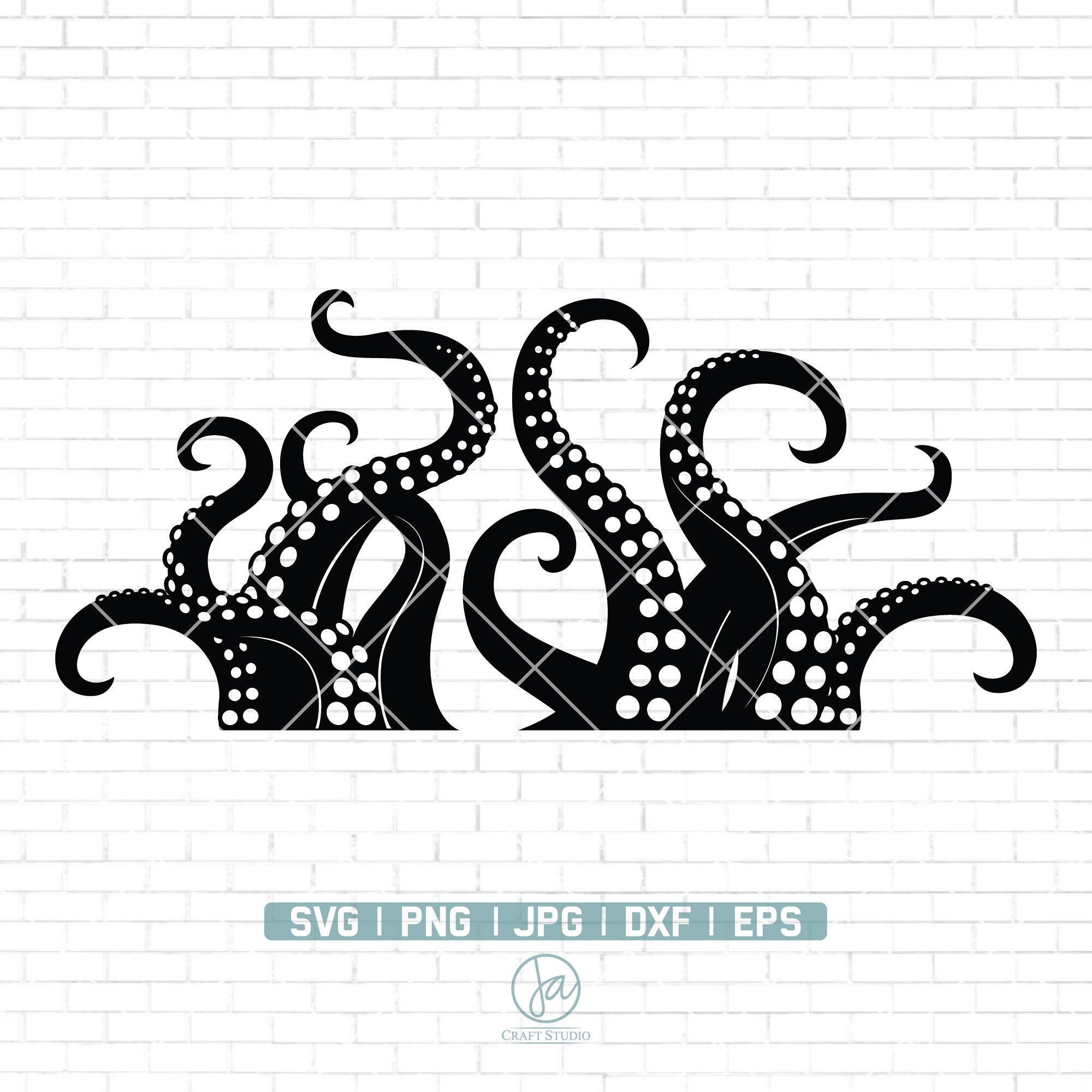 Kraken with title stock vector. Illustration of mythical - 49866645