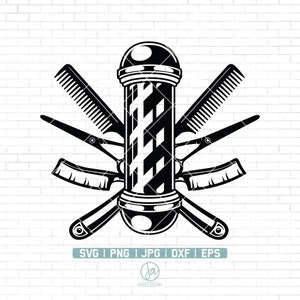 Barber SVG | Barbershop SVG | Hair Stylist SVG | Barber Svg | Barbershop Png | Barber Svg Files for Cricut | Hair Stylist Svg | Dxf Png Eps
