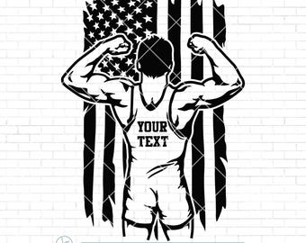 Wrestling Svg Png | US Male Wrestling Svg | Wrestler Male Svg | Wrestler Svg | Martial Art Clipart | Wrestling Dad Png | Wrestling Shirt
