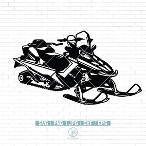 Snowmobile SVG | Winter SVG | Snowmobile Clipart | Snowmobile Svg Cut Files for Cricut | Png Jpg Dxf Eps