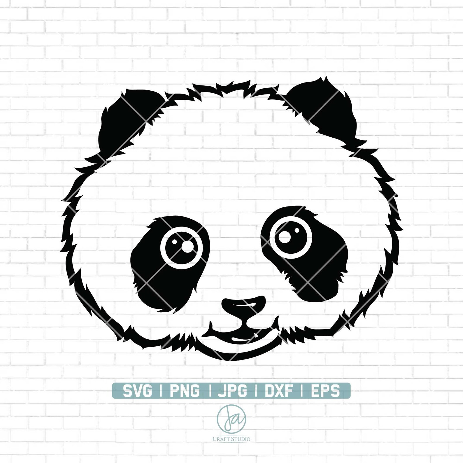 Cute Panda Svg Baby Panda Svg Panda Face Svg Panda Head - Etsy