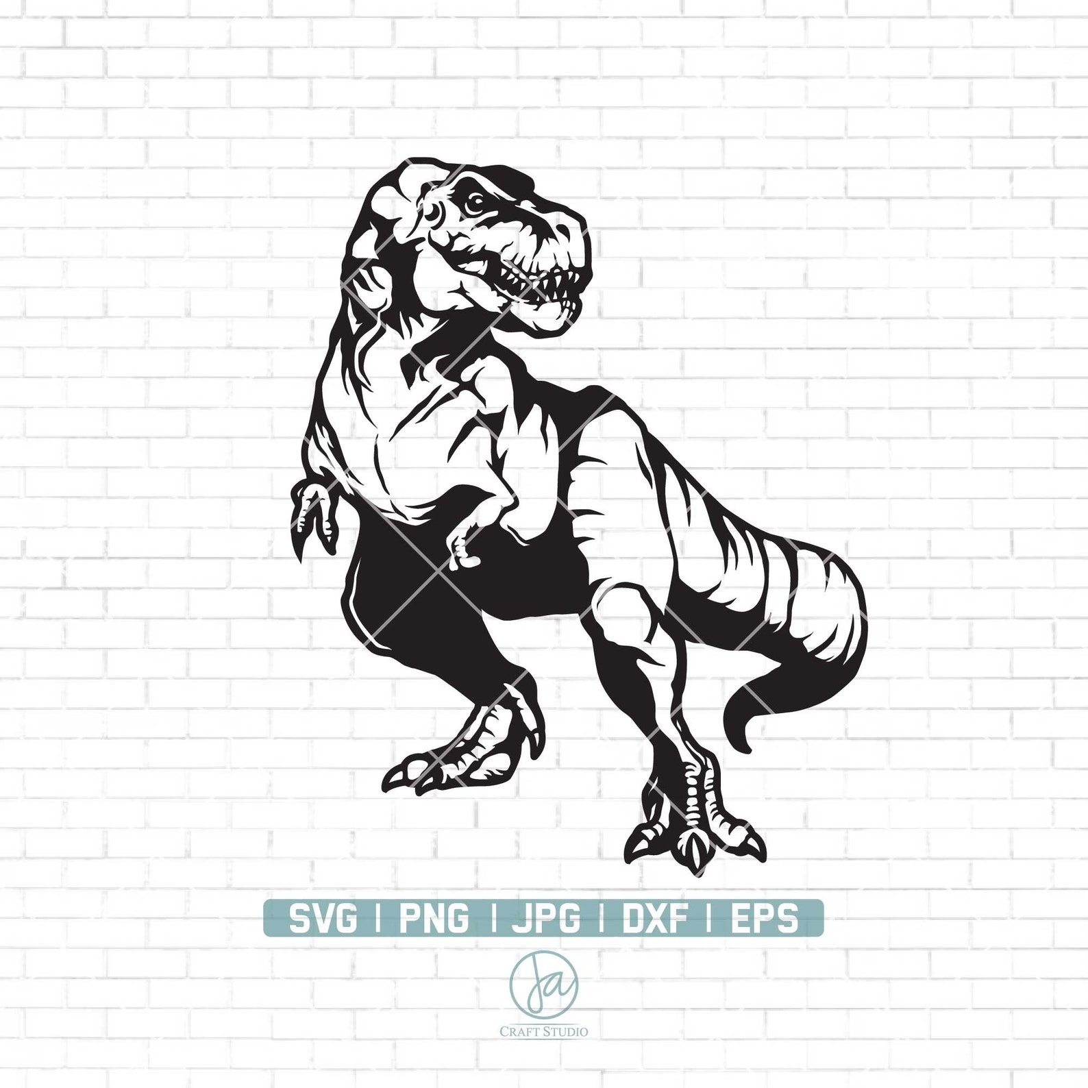 T-rex Dinosaur SVG | Trex Clipart | Dino Shirt Svg | Dino Scratch Svg ...