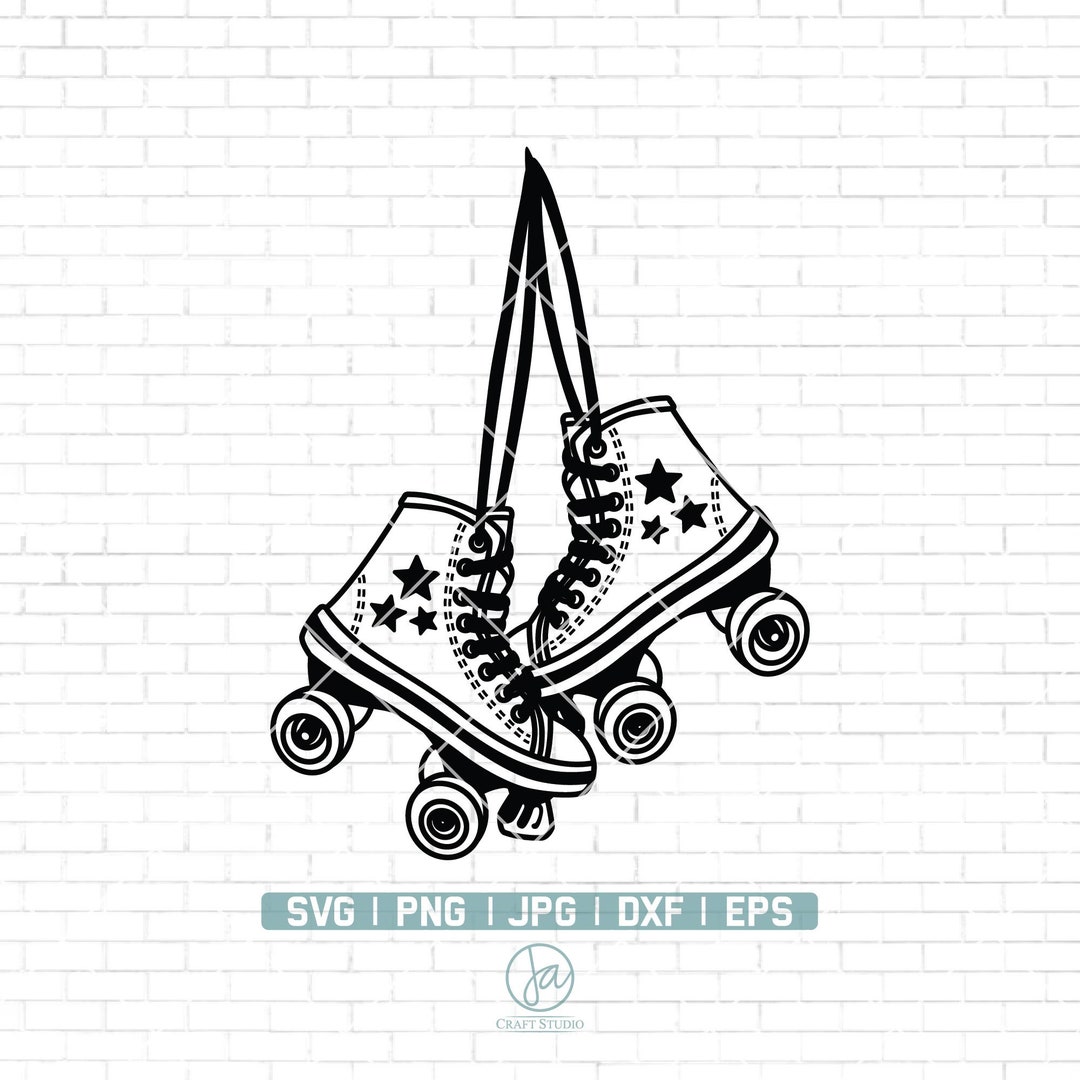 Hanging Roller Skates SVG Roller Skating SVG Roller Skates Files for