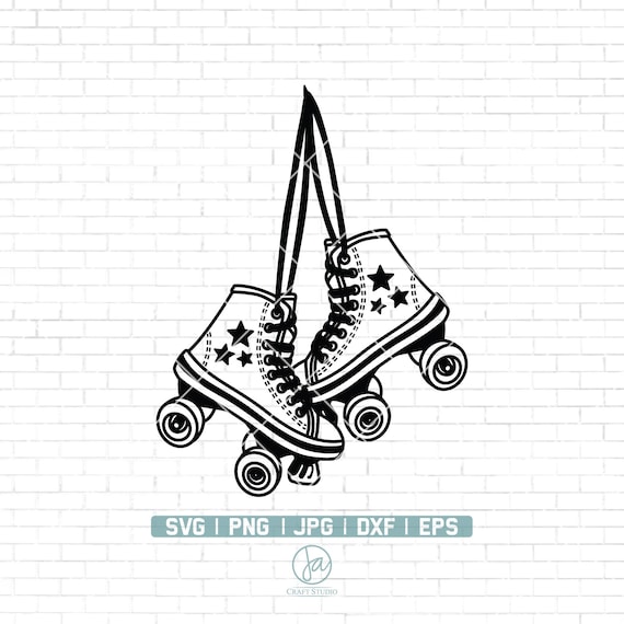 Hanging Roller Skates SVG Roller Skating SVG Roller Skates Etsy