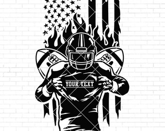 Customized Football Player svg | American Football Svg | Football Name svg | Football Team | Football Season | Sublimation Designs | Png Dxf