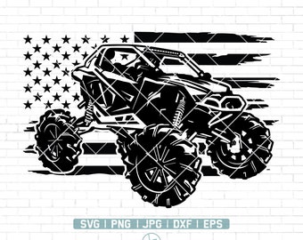 US Atv Svg File, Atv offroad Svg, Atv illustration, Atv Shirt, Dirt Riding svg, Vector ATV, Mud Offroad svg, Atv Offroad Cut Files