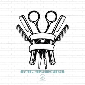 Barbershop Svg | Barber Tools svg | Barber svg | Hairstylist svg | Barber Shirt svg | Barber Png | Svg Files for Cricut and Silhouette | Eps