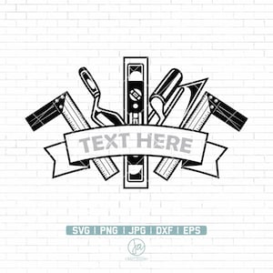 Mason Tools Svg | Mason Clipart | Carpenter Svg | Construction Shirt Svg | Mason Dad Svg | Construction Svg | Mason Cutfile | Png Dxf Eps