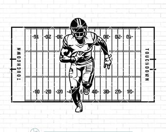 Football Player Svg | American Football Svg | Football Name svg | Football Team | Football Season | Sublimation Designs | Png Jpg Dxf Eps