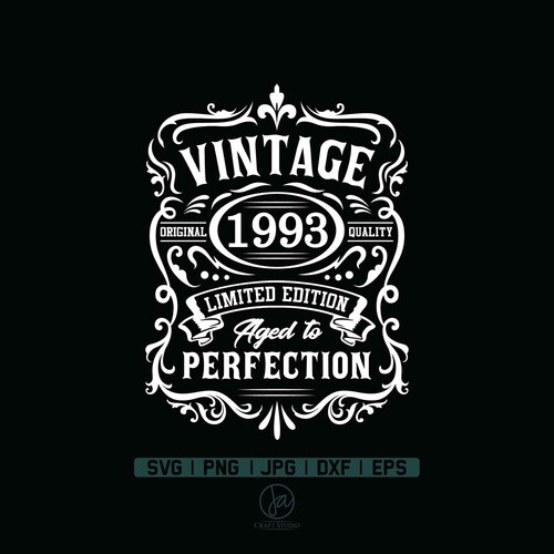 30th Birthday Svg 30th Birthday Shirt Vintage 1993 Svg - Etsy