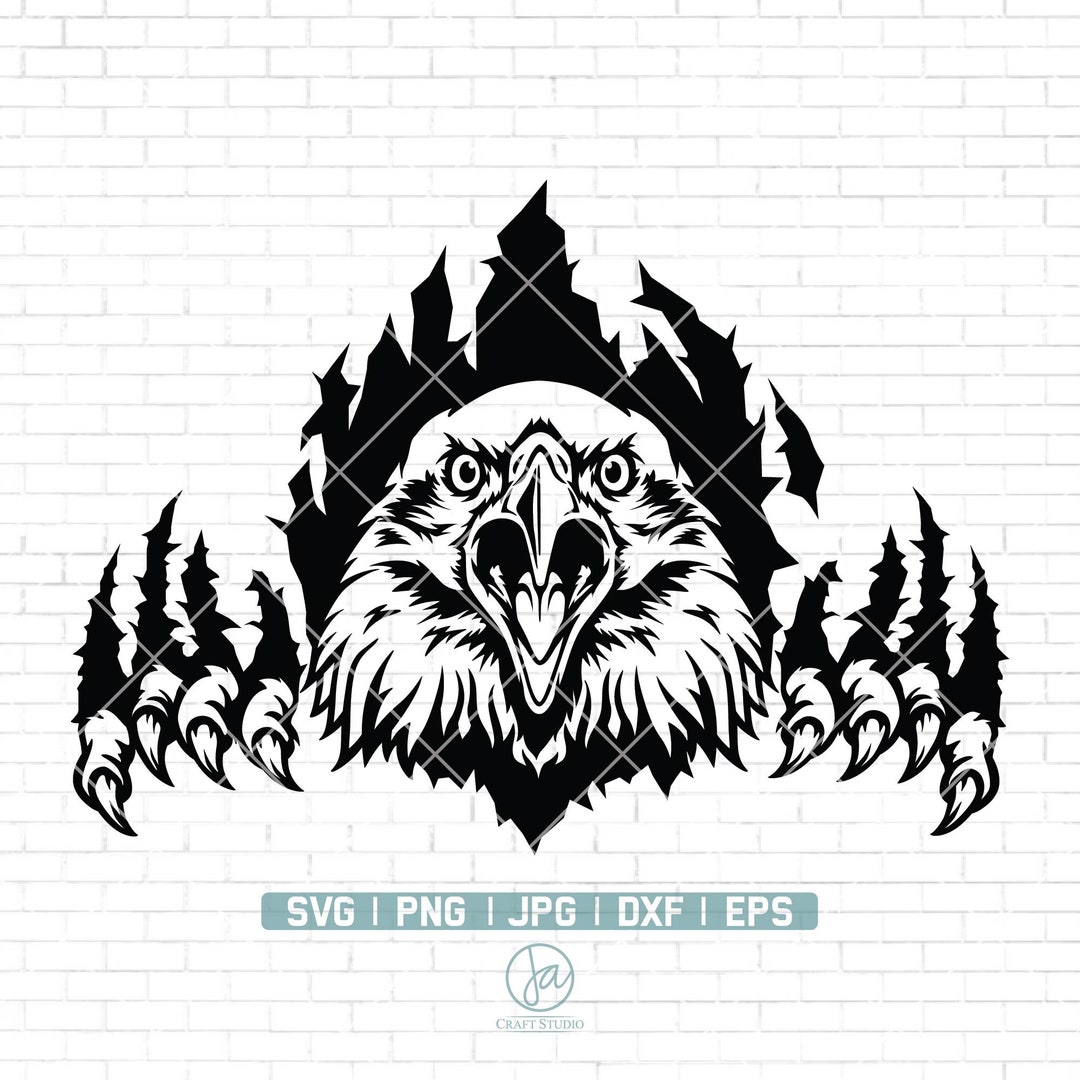 Eagle Claw Scratch Svg | Claw Scratches Svg | American Eagle Svg ...