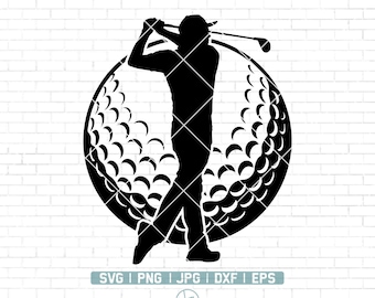 Golf Svg | Golfing Svg | Golf Player Svg | Golf Clubs Svg | Golf Ball Svg | Golf Vector | Golf Logo | Golf Cut Files | Golf Silhouette