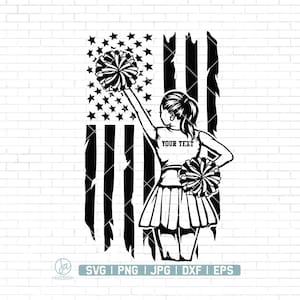 Personalized Name | US Cheerleader Svg | Cheer Mom Svg | Cheerleading Svg | Cheer SVG | Cheer Leader SVG | Cheerleader png | Cheering Squad