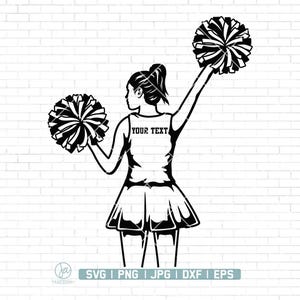 Cheerleader Svg | Personalized Name | Cheer Mom Svg | Cheerleading Svg | Cheer SVG | Cheer Leader SVG | Cheerleader png | Cheering Squad Svg