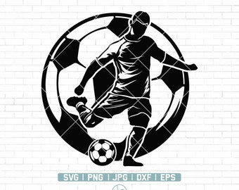 Fußball Spieler svg | Fußball svg | Fußball Shirt svg | Fußball Clipart | Fußballspieler png | Fußball Spiel svg | Fußball Datei | Png Dxf Eps