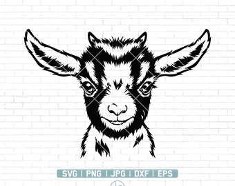 Goat SVG Goat Png Goat Dxf Goat Eps Goat Vector (Instant Download) - Etsy