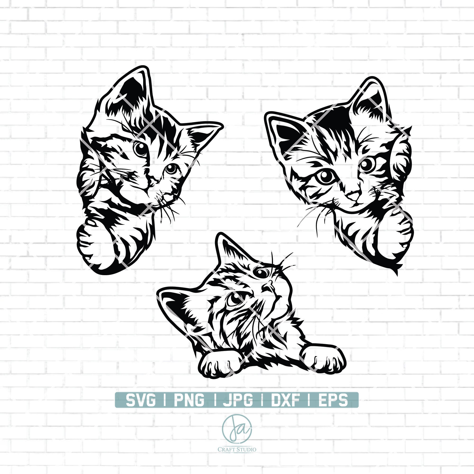 Cat Icons clip art (117313) Free SVG Download / 4 Vector