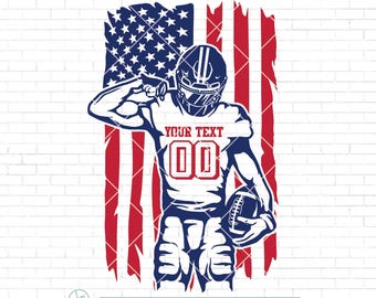 Personalized Name | Customized Football Player svg | American Football Svg | Football Team | Football Season | Sublimation Designs | Png Dxf