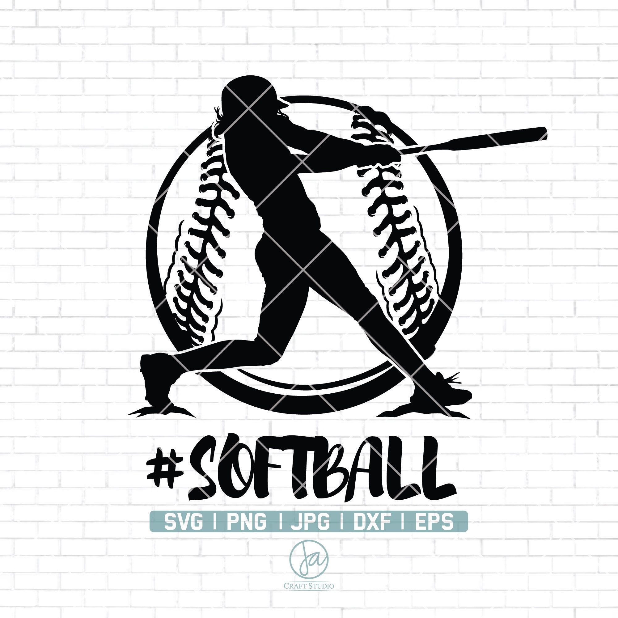 Softball Logos Clip Art