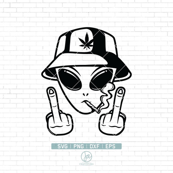 Alien Smoking Joint Svg | Alien Fuck You Svg | Alien Clipart | Alien  Cannabis Svg | Alien Weed Svg | Marijuana Svg | Alien Png |digital File -  Etsy