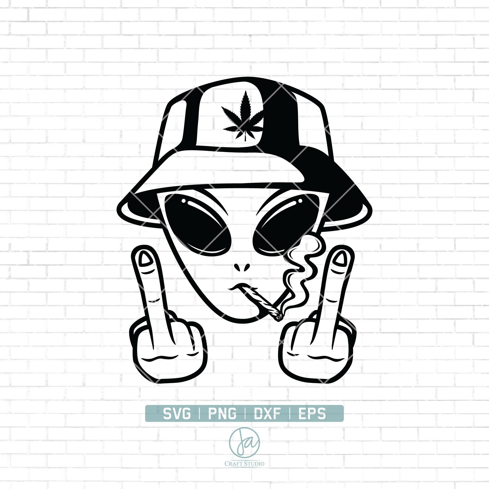 Alien Smoking Joint - Etsy Hong Kong